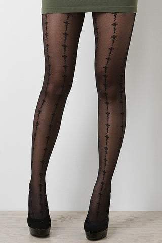 Leg Avenue Daisy Path Stockings