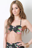 Joyful Bloom Bikini Top