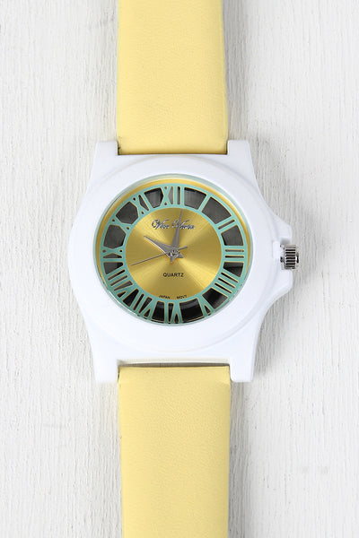 Transparent Face Watch