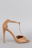 Anne Michelle T-Strap Stiletto Heel