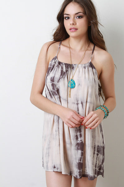 Tie Dye Sleeveless Dress