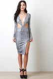 Metallic Serpent Dress