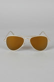 Compact Aviator Sunglasses