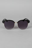 Enamel Clubmaster Sunglasses