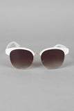 Enamel Clubmaster Sunglasses