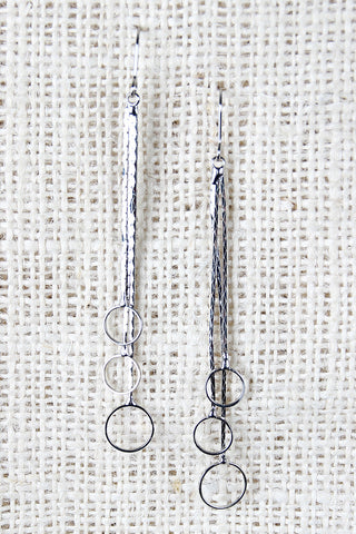 Hoop Drop Earrings