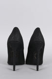 Shoe Republic Snake Pointy Toe Pump