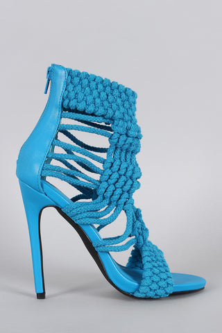 Privileged Knit Crochet Heel