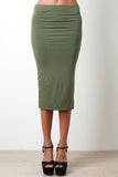 Double Layer Midi Skirt