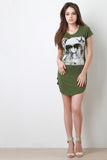 Plus Size Headliner Print Tee Dress