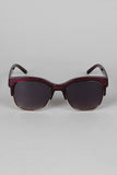 Boxy Clubmaster Sunglasses