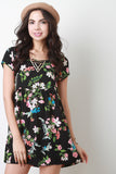 Floral Empire Waist Dress