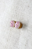 Pink Cupcake Earrings