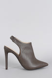 Anne Michelle Pointy Toe Mule Pump