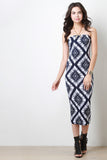 Tribal Diamond Tube Dress