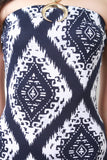 Tribal Diamond Tube Dress