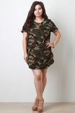 Camouflage Tunic Dress