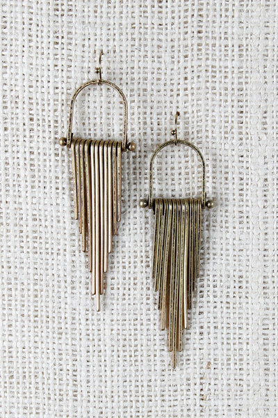 Cascading Bars Earrings