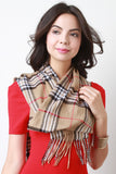 New Market Check Scarf