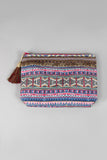 Islander Patterned Zipper Pouch