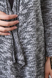 Marled Knit Longline Cardigan