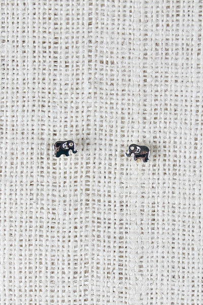 Mini Elephant Stud Earrings