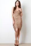 Arrowhead Side Fringe Dress