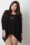 Boxy Cut Dolman Sleeve Top