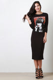 Bad Girls Screen Print Dress