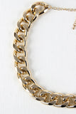 Flat Curb Link Chain Necklace