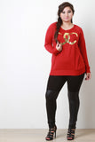 Infinite Heart Sweatshirt Top