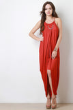 Thin Straps Tulip Maxi Dress