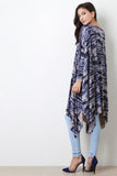 Tie Dye Loose Fit Long Sleeve Top