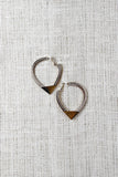 Triangulate Hoops Earrings