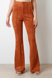 Vegan Suede Tailor Trouser Pants