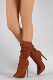 Liliana Slouchy Pointy Toe Stiletto Boot