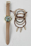 Dream Catcher Watch And Bracelets Set