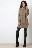 Oversize Turtleneck Wool Sweater